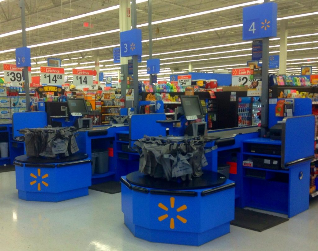 Walmart Cash Registers